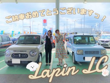 O様ラパンご納車です！♡